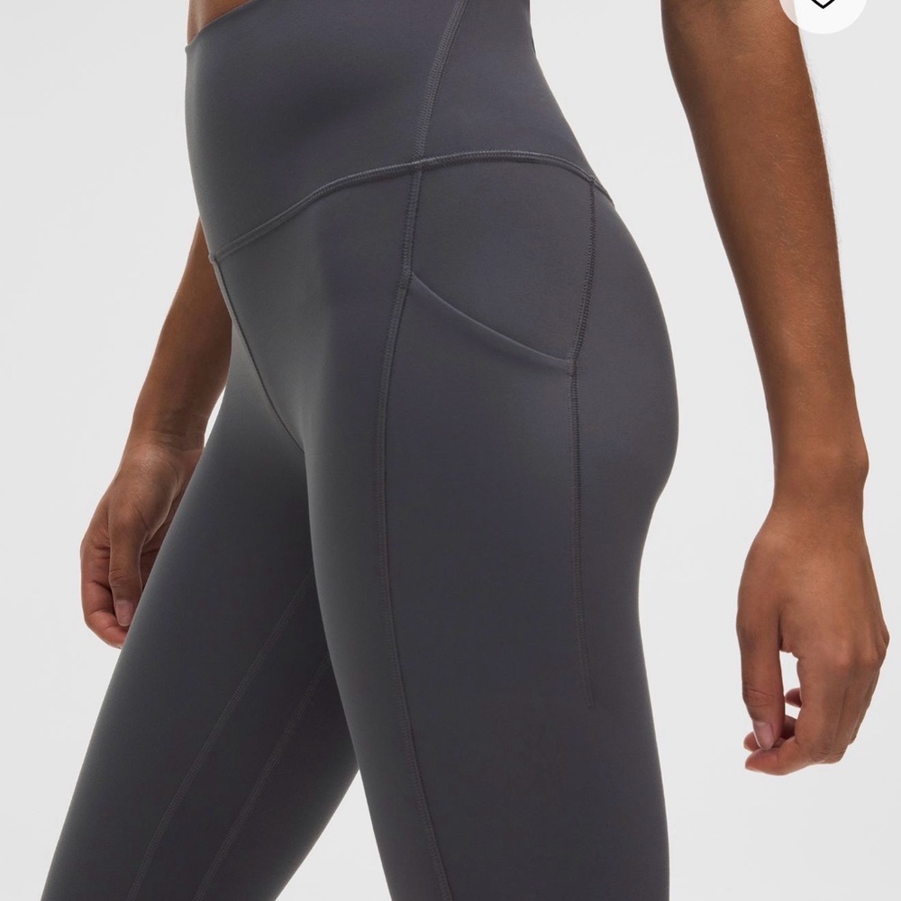 lululemon 28 inch align leggings with pockets